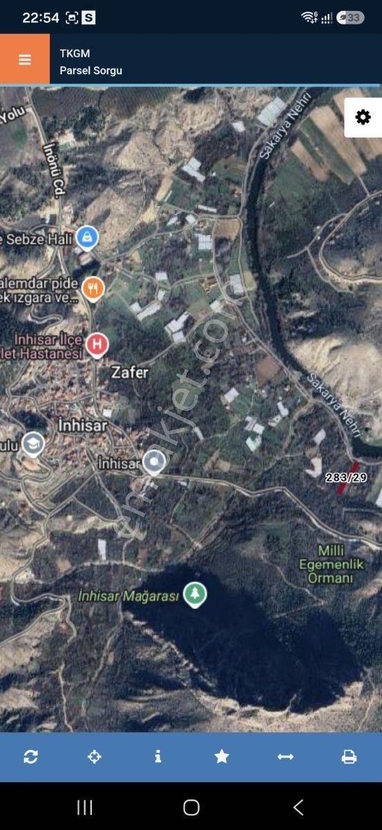 Adaplatin'den İnhisar Merkezde 1027m2 Yol Ve Nehir Kenarı Bahçe - Görsel 17