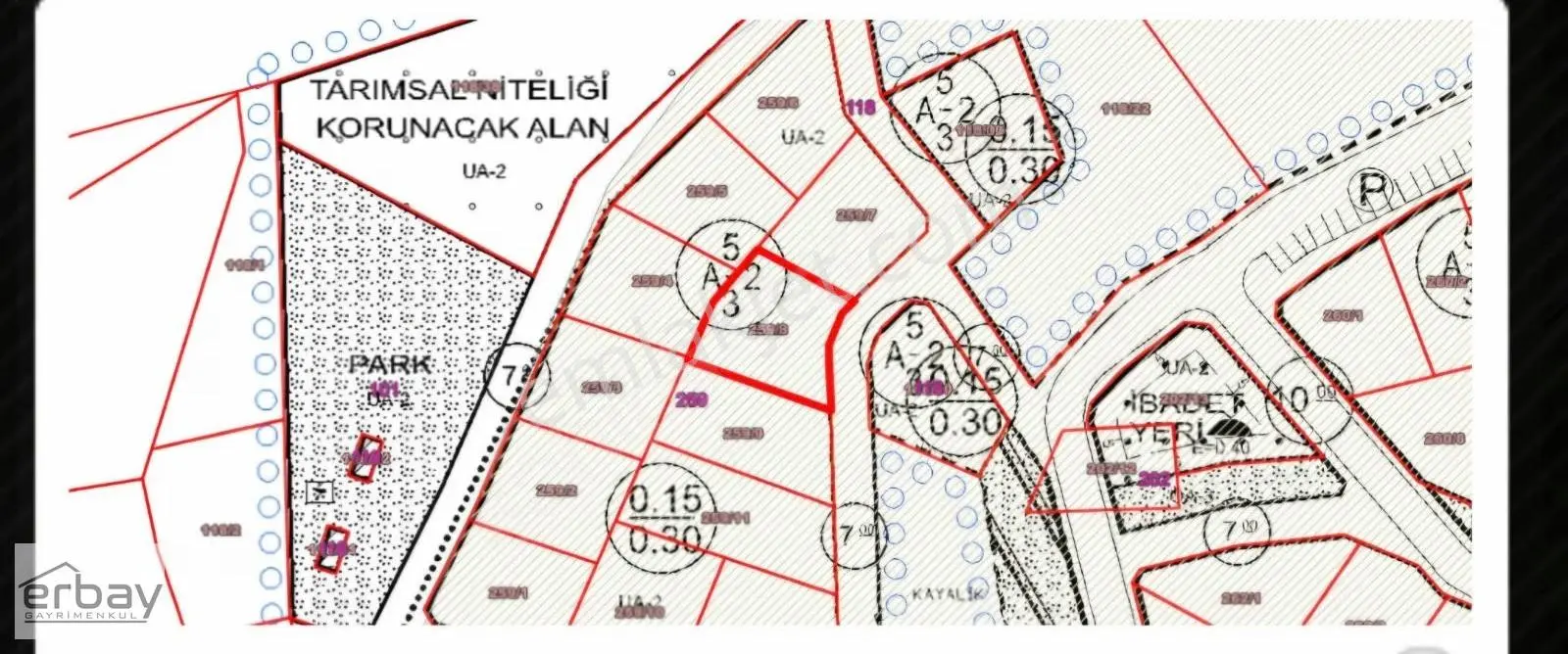 Kınık'ta 505 M2 Arsa