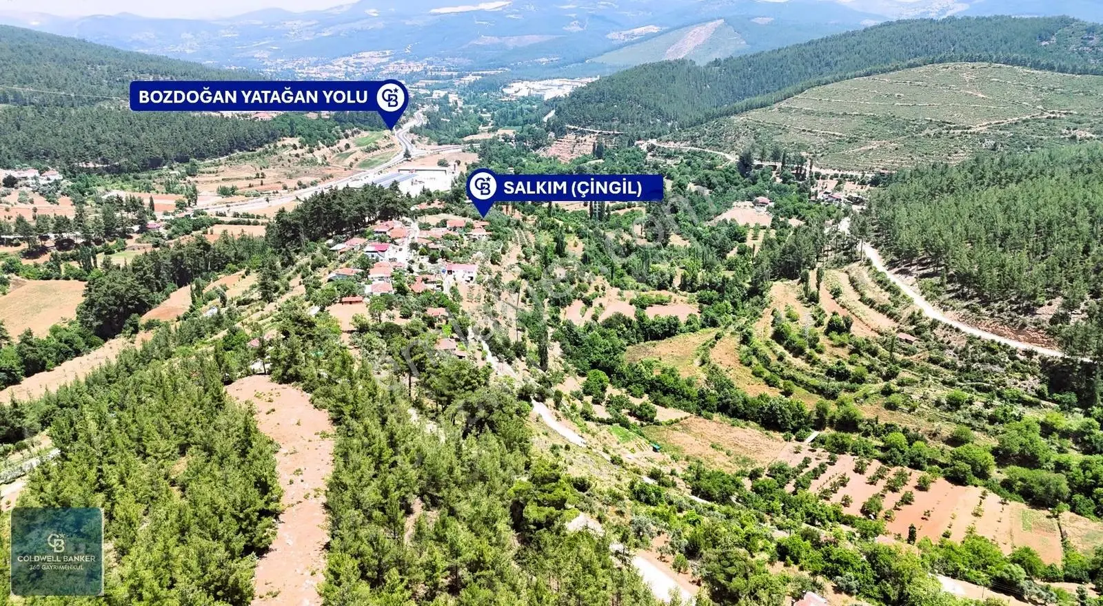 Muğla Kavaklıdere Salkımda 7577 M2 Satılık Ev & Tarla - Görsel 3