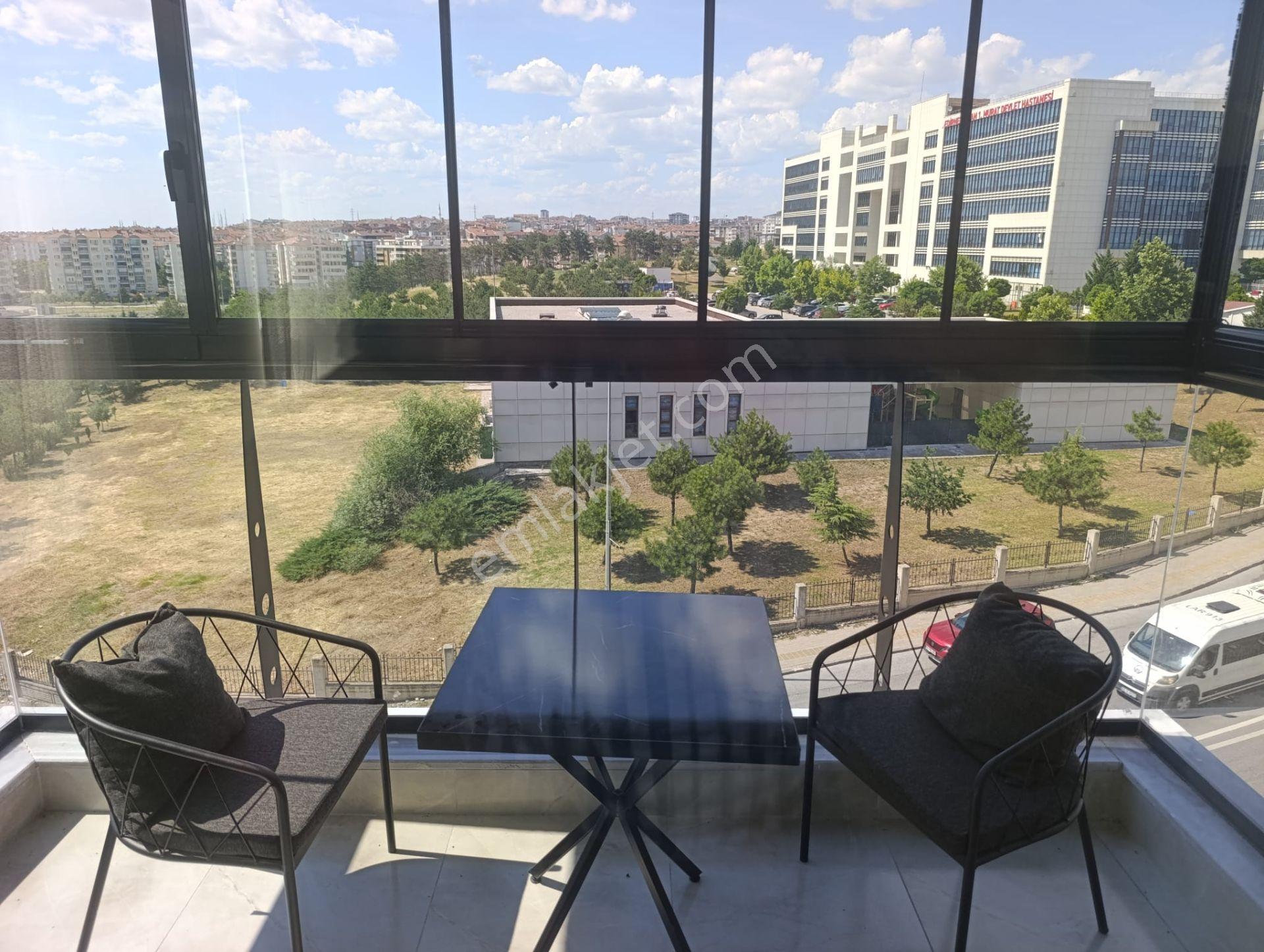 Edirne Merkez Fatih Mahallesi Devlet Hastanesi Karşısı Aliva My Süit'te Kiralık 1+1 Daire - Görsel 18