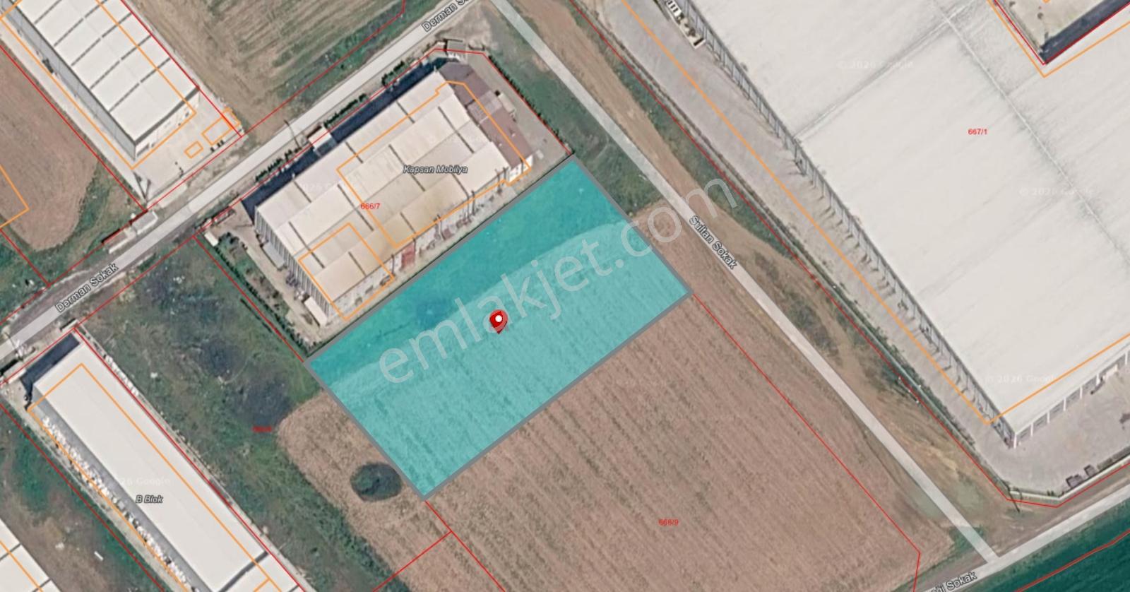 Velimeşe'de 5716 M² Sanayi İmarlı Arsa Kaks: 0.60 | Hmax Serbest - Görsel 2