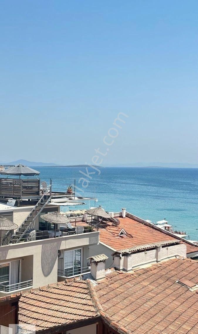 Altınkumda Denize Sıfır 110 Metre Full Deniz Manzaralı Geniş Teraslı Eşyalı 1+1 Dubleks Daire - Görsel 33