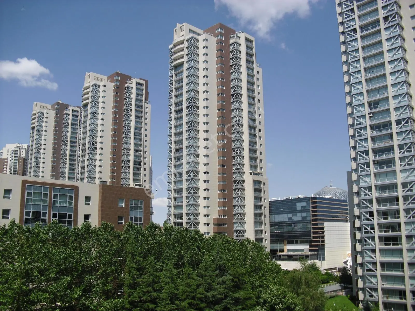 Park Oran'da 4+1 Mobilyalı Peyzaj Manzaralı Lüx Kiralık Daire