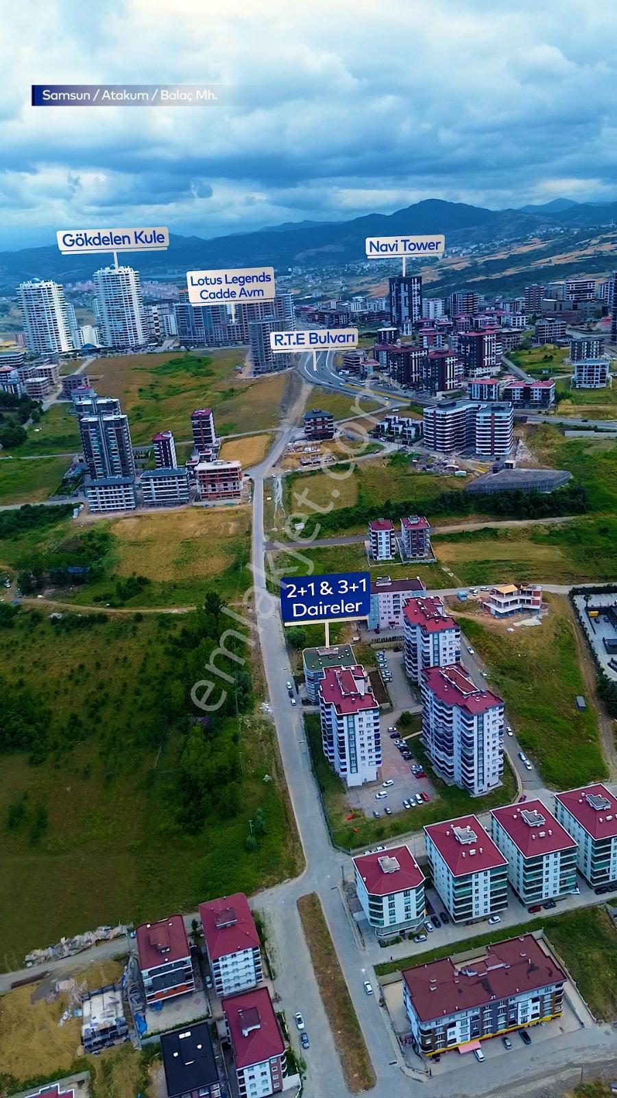 Promade Emlak'tan Balaç'ta 2+1 Deniz Manzaralı Satılık Daireler - Görsel 13