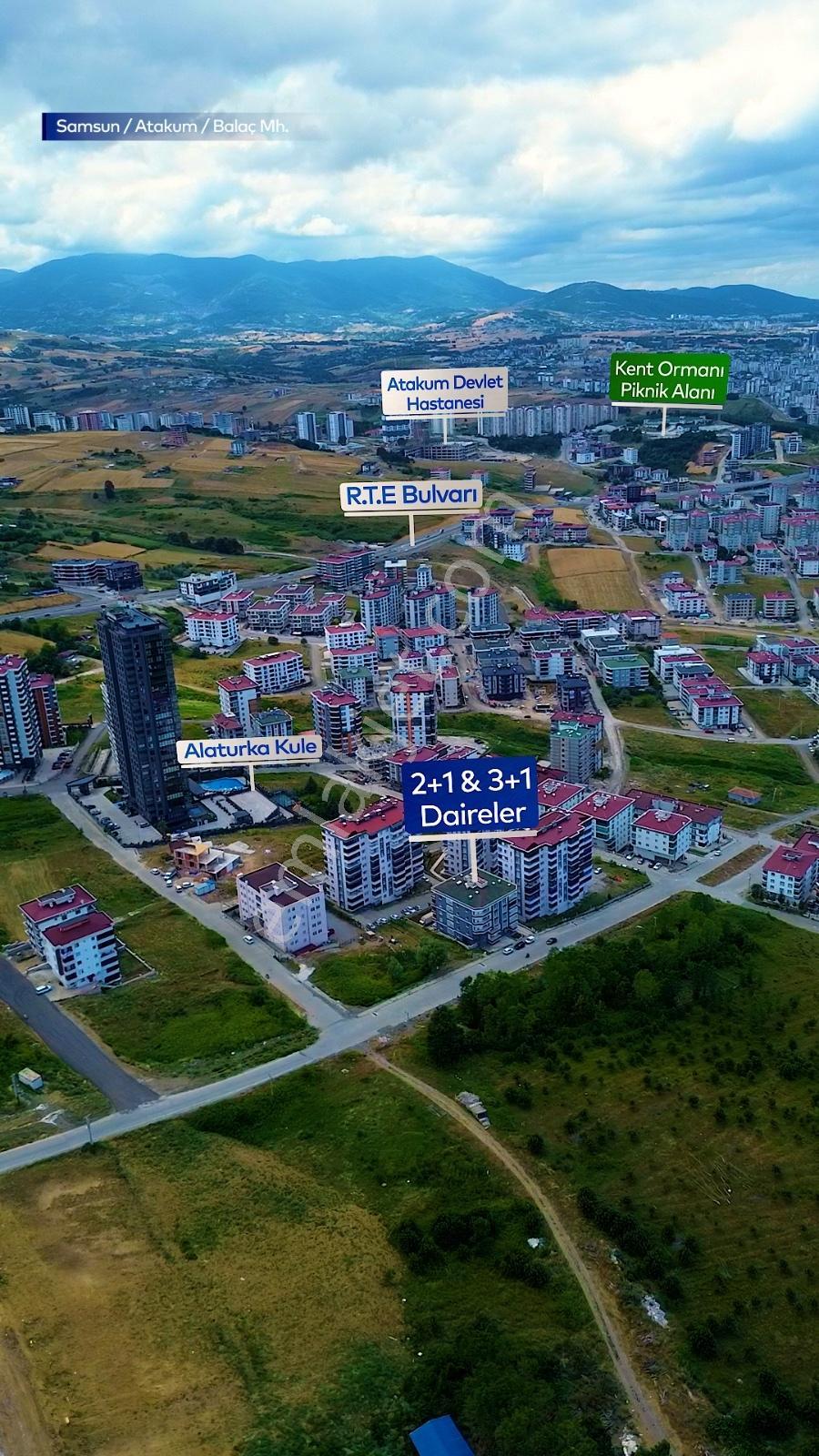 Promade Emlak'tan Balaç'ta 2+1 Deniz Manzaralı Satılık Daireler - Görsel 23