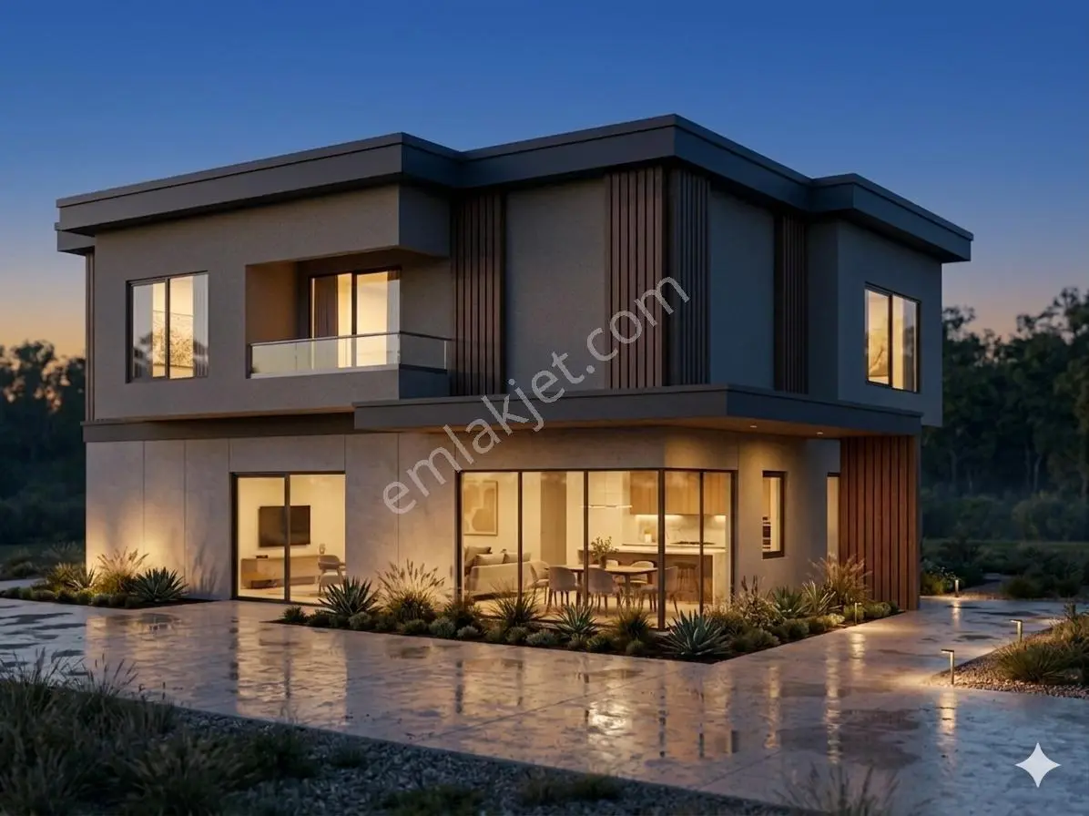 Doğayla İç İçe, Şehir Manzaralı 5+1 Lüks Villa | Becen - Görsel 2