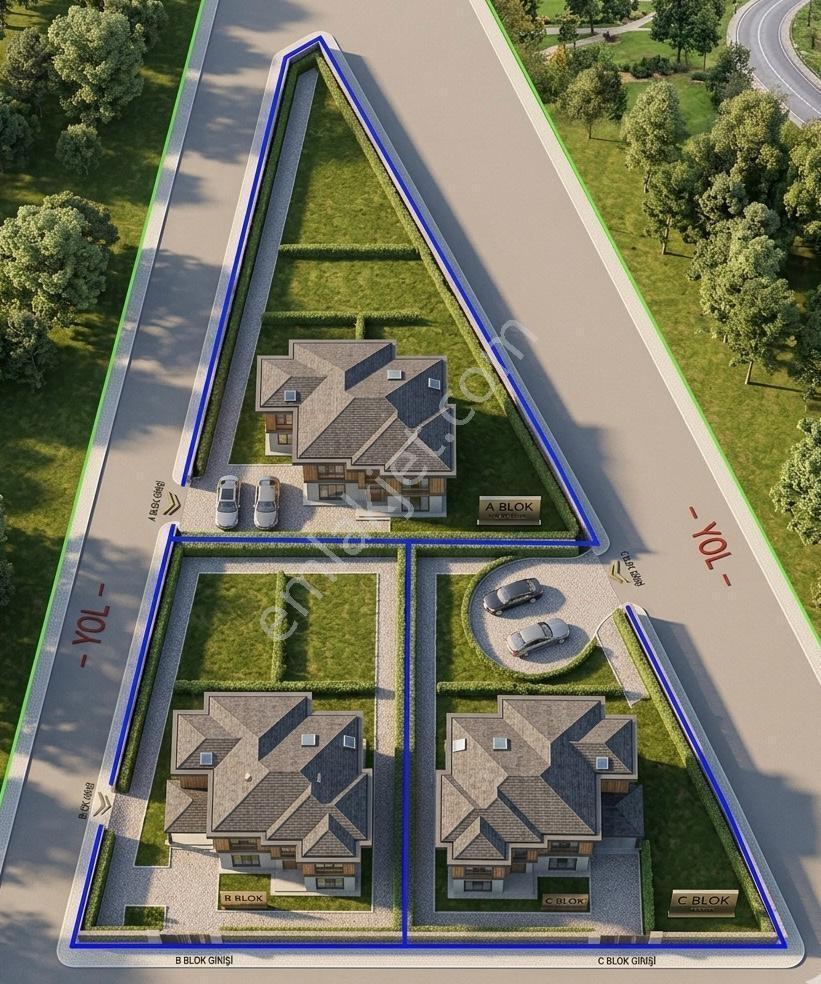 Doğayla İç İçe, Şehir Manzaralı 5+1 Lüks Villa | Becen - Görsel 14