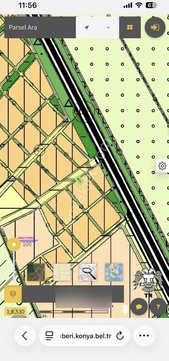 Fırsat!!!-_meram/çarıklar Da Karaman Yolu Yanı İmarlı Arsa 541m2