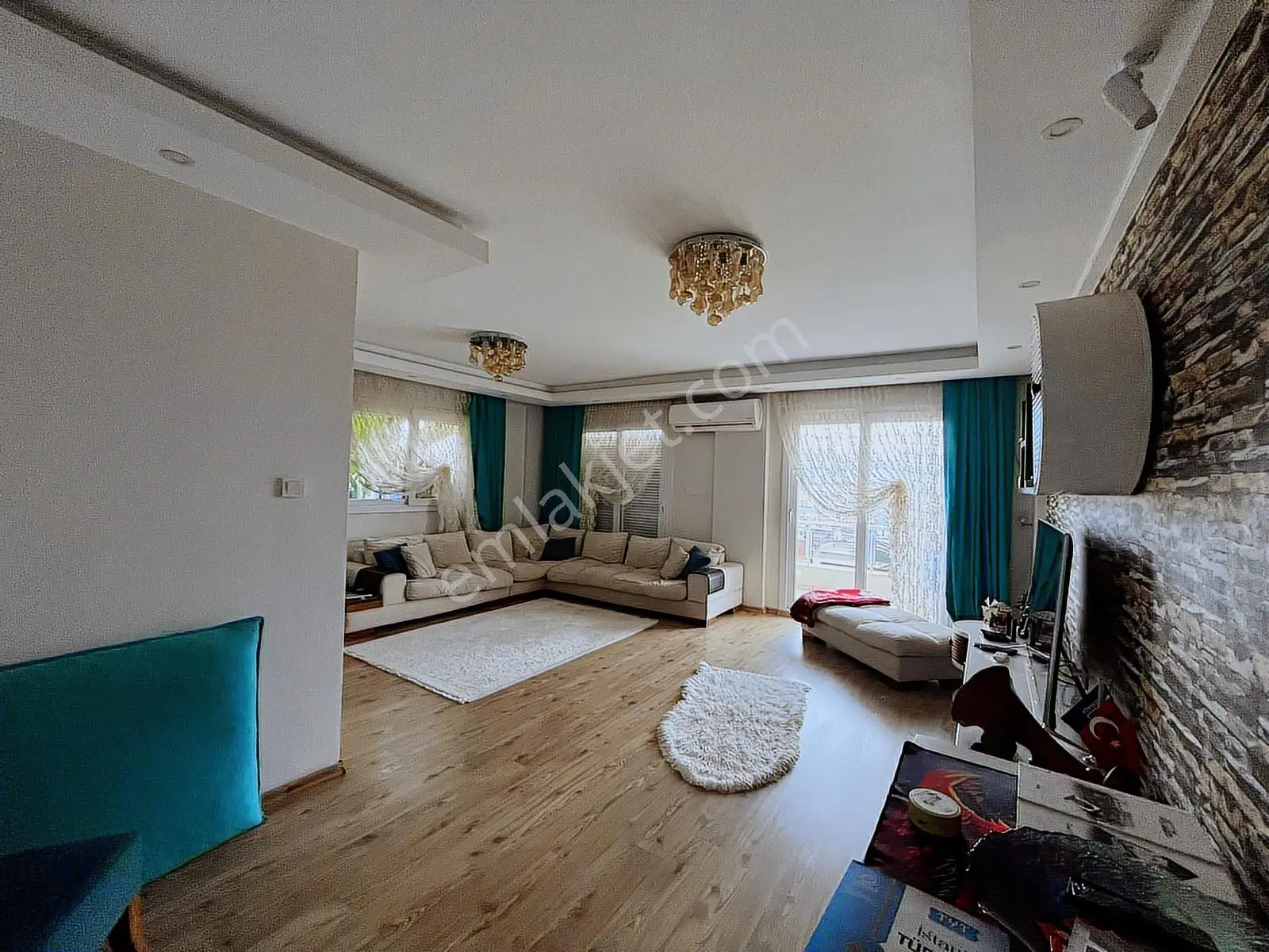 İzmir Gaziemir Beyazevlerde Satılık 3 Katlı Müstakil 7+1 Villa - Görsel 5
