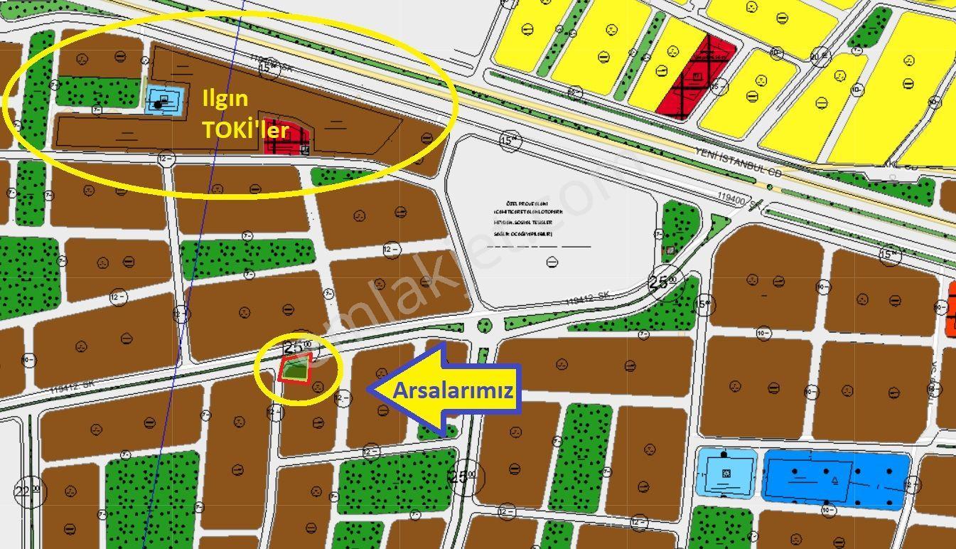 Ilgın Toki Yakını; Yola Cephe, İmarlı, Müstakil Cazip Arsalar! - Görsel 7