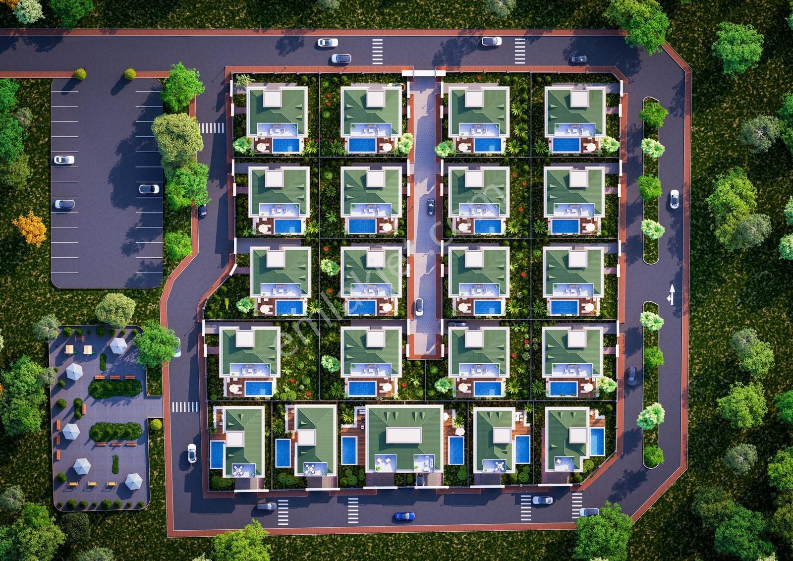 Deniz Manzaralı Sıfır Müstakil Villa %50 Peşinat Kalanı 15 Ay - Görsel 11