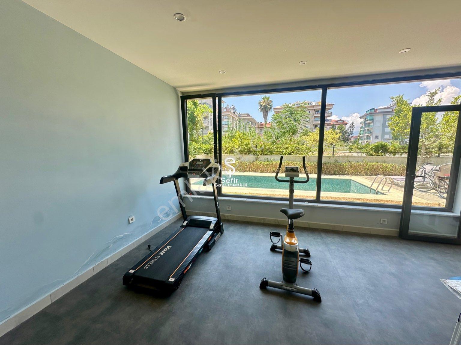 Alanya Kestel'de 1+1 Full Deniz Manzaralı Kiralık Daire - Görsel 13