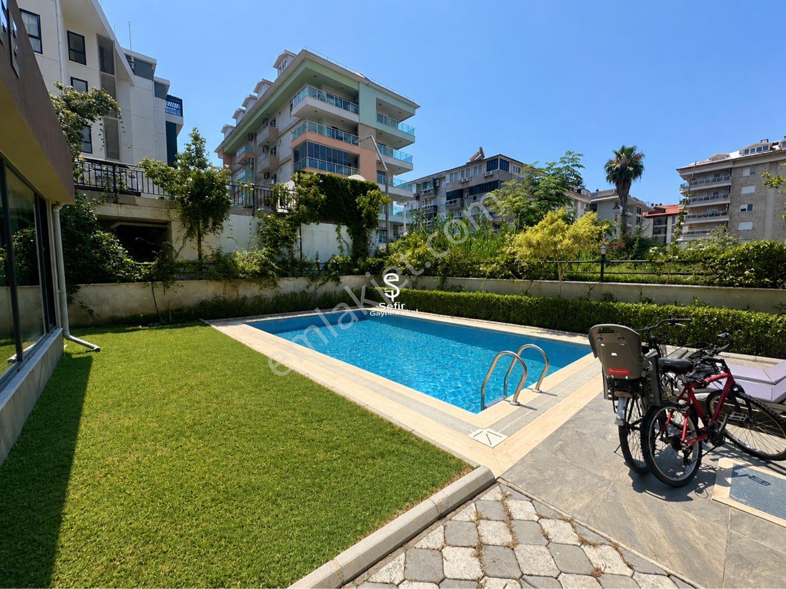 Alanya Kestel'de 1+1 Full Deniz Manzaralı Kiralık Daire - Görsel 11