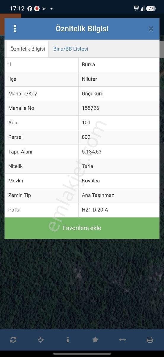 Yatırımlık Fırsat Arazi
