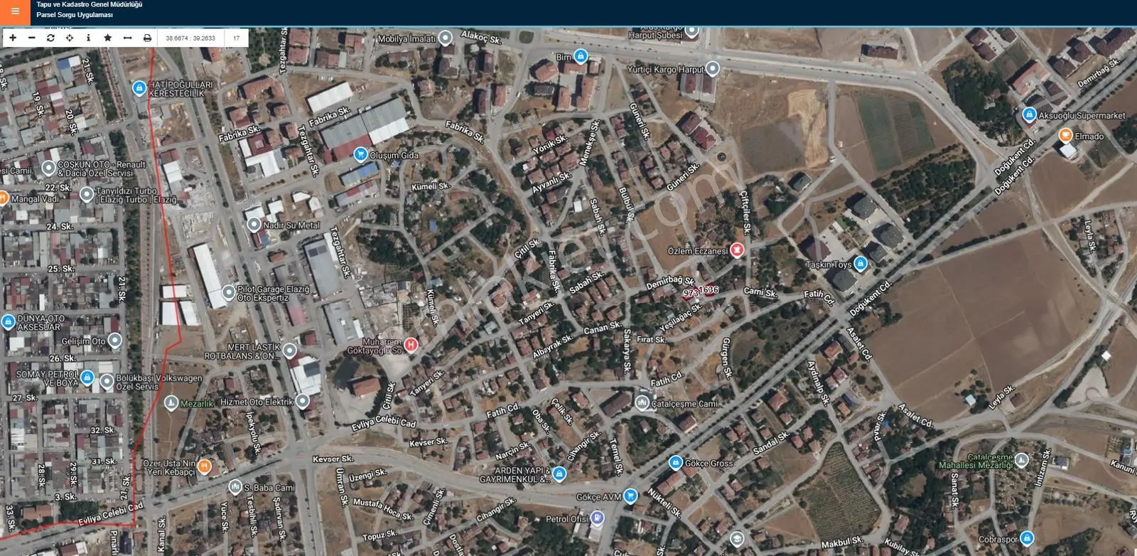 Elazığ Merkez Mornik 171 M² Arsa Satılık - Görsel 5