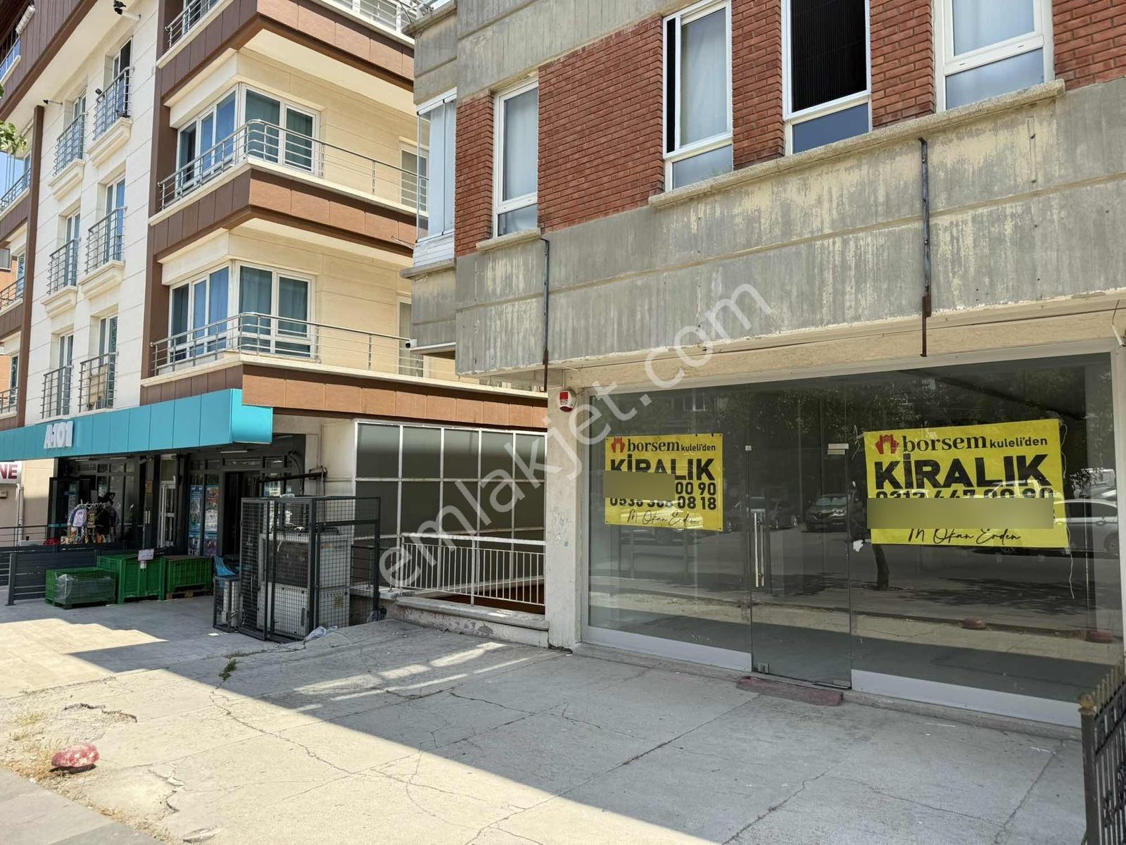 Çankaya Bağlar Caddesinde 180 M2 3 Katlı Kiralık Dükkan Mağaza