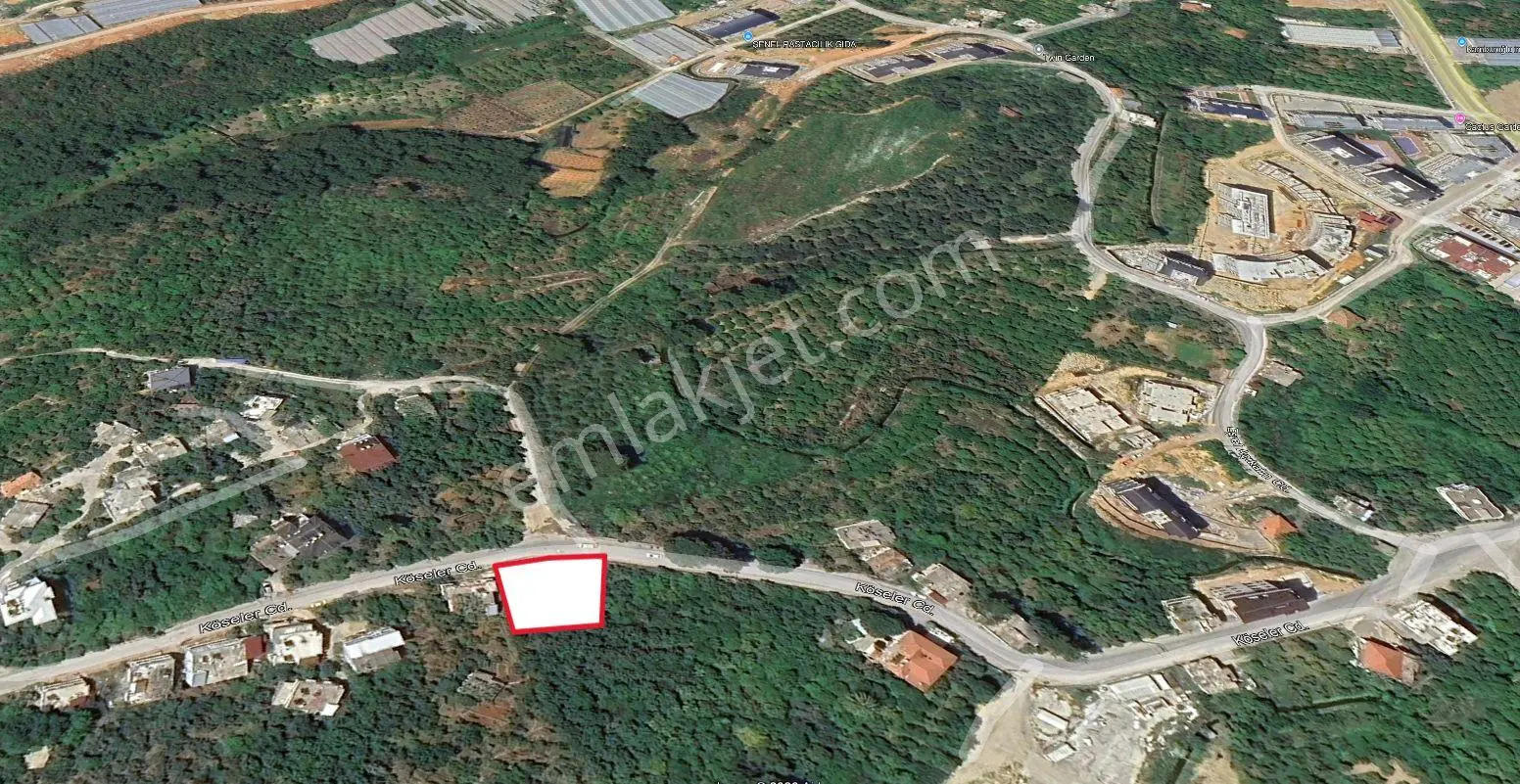 Alanya Oba Mevkii'nde Satılık 800 M² Ticari Ve Konut İmarlı Arsa - Görsel 3