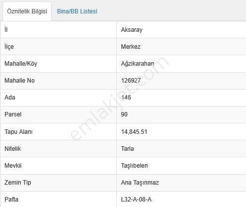 Aksaray Merkez Ağzıkarahan'da Satılık 18704 M² Tarla - Görsel 27