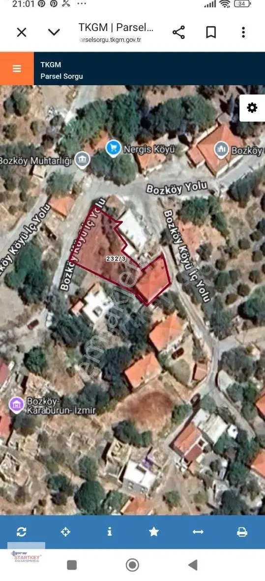 Karaburun Bozköy'de Satılık Bahçeli Kargir Ev & Dam - Görsel 4