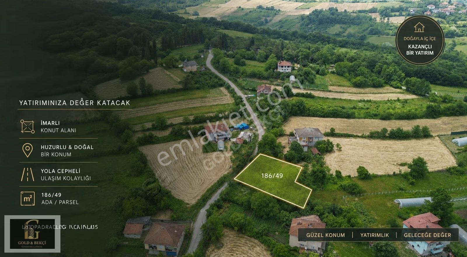 Çaycuma'da Satılık 315m² Konut İmarlı Arsa - Görsel 3