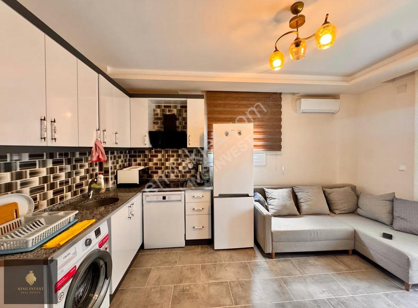 King'den Denze 100m Mesafe Manzaralı Eşyalı 1+1 Kiralık Daire - Görsel 3