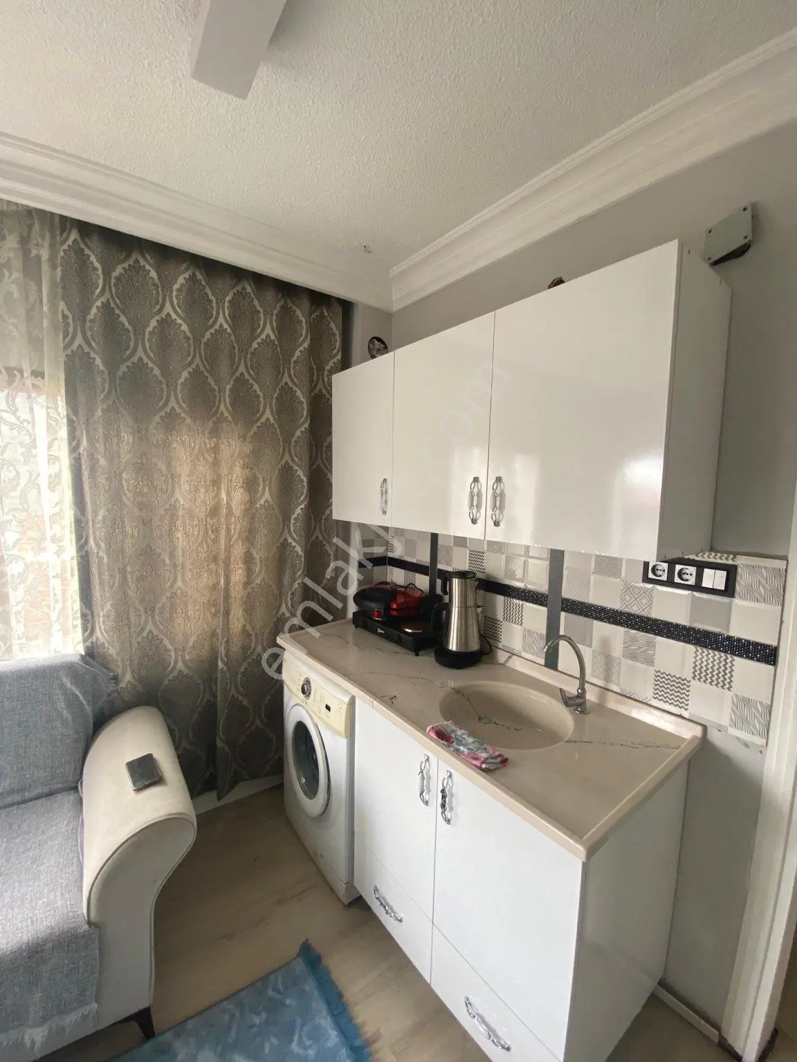 Barajyolu Vuslat Tekel Bayi Arası Balkonlu Eşyalı 1+1 Kiralık Daire - Görsel 4