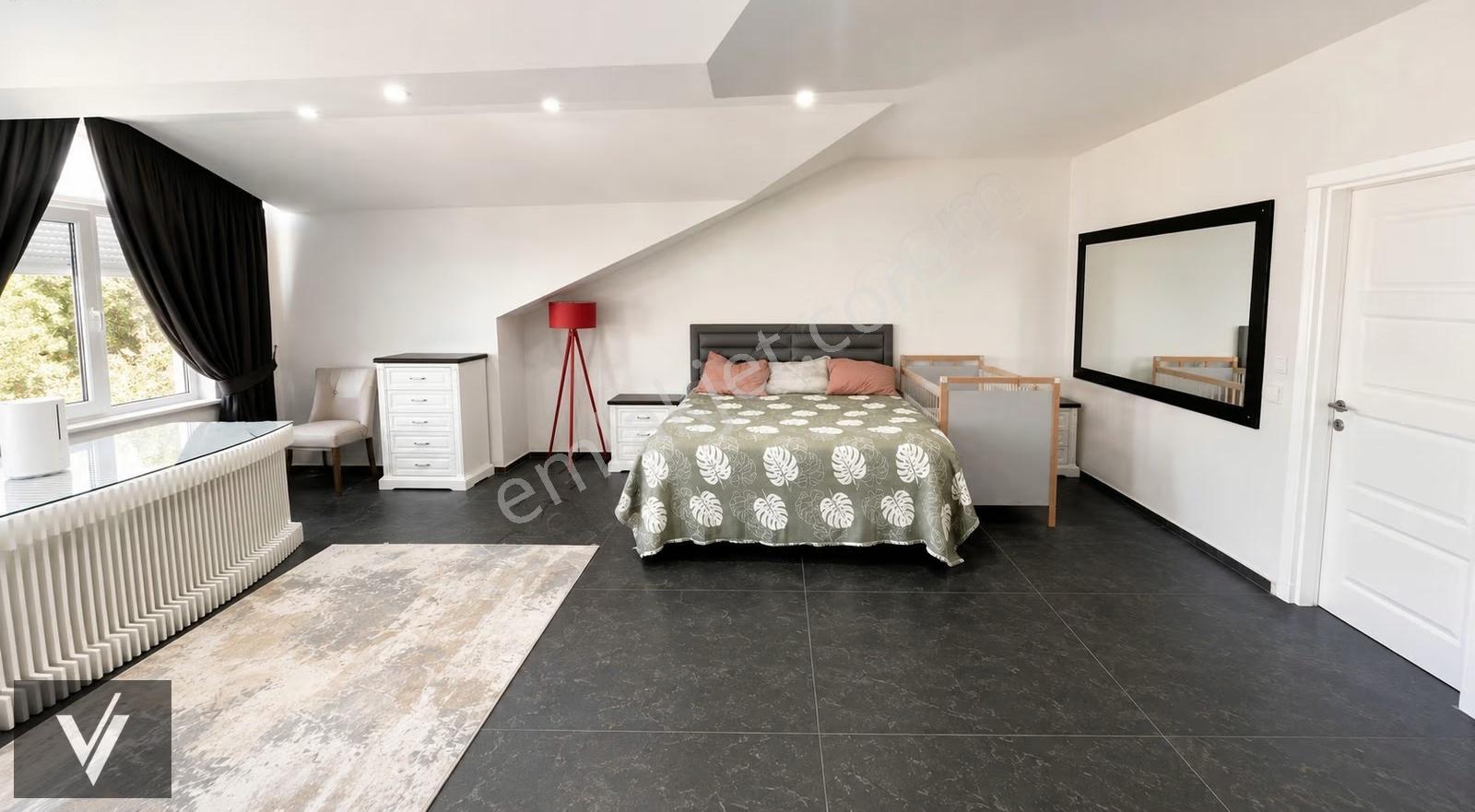 Alanya Olive City'de Ful Aktiviteli Penthouse Kiralık Jakuzili - Görsel 18