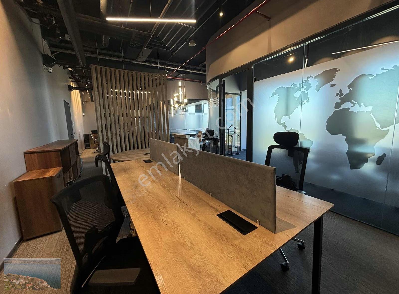 Skyland Vadistanbul Eşyalı Kiralık Ofis 110m2 Net Vadi Manzaralı - Görsel 2