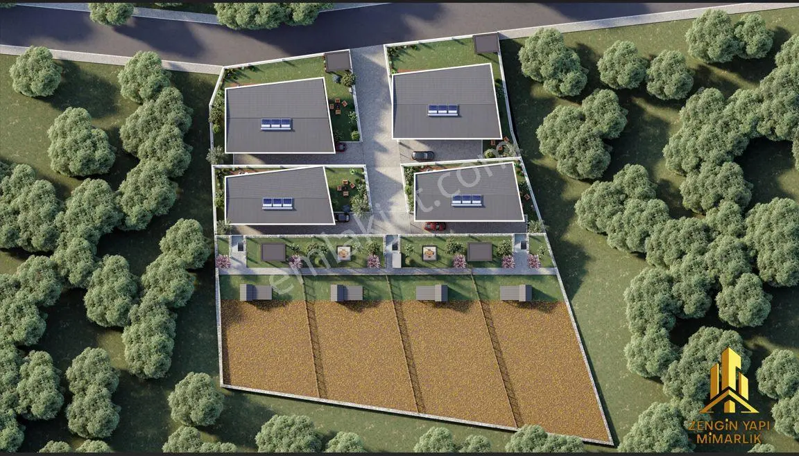 Trabzon Akçakale'de Projesi Onaylı 4 Villalık Arsa (takasa Açık) - Görsel 28