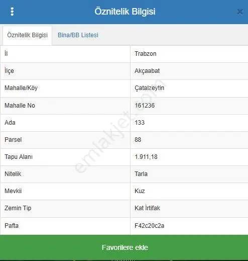 Trabzon Akçakale'de Projesi Onaylı 4 Villalık Arsa (takasa Açık) - Görsel 9