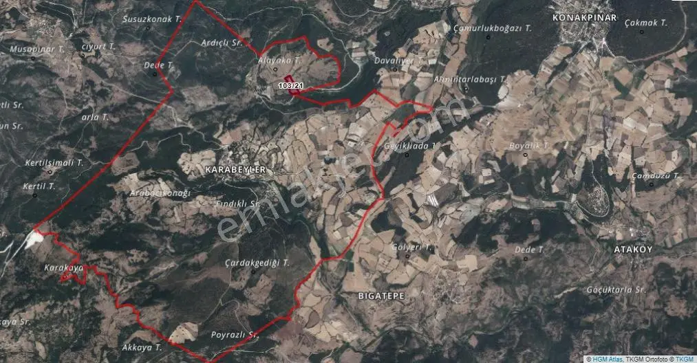 Balıkesir Altıeylül Karabeyler Mahallesi 14.136 M2 Satılık Tarla - Görsel 3