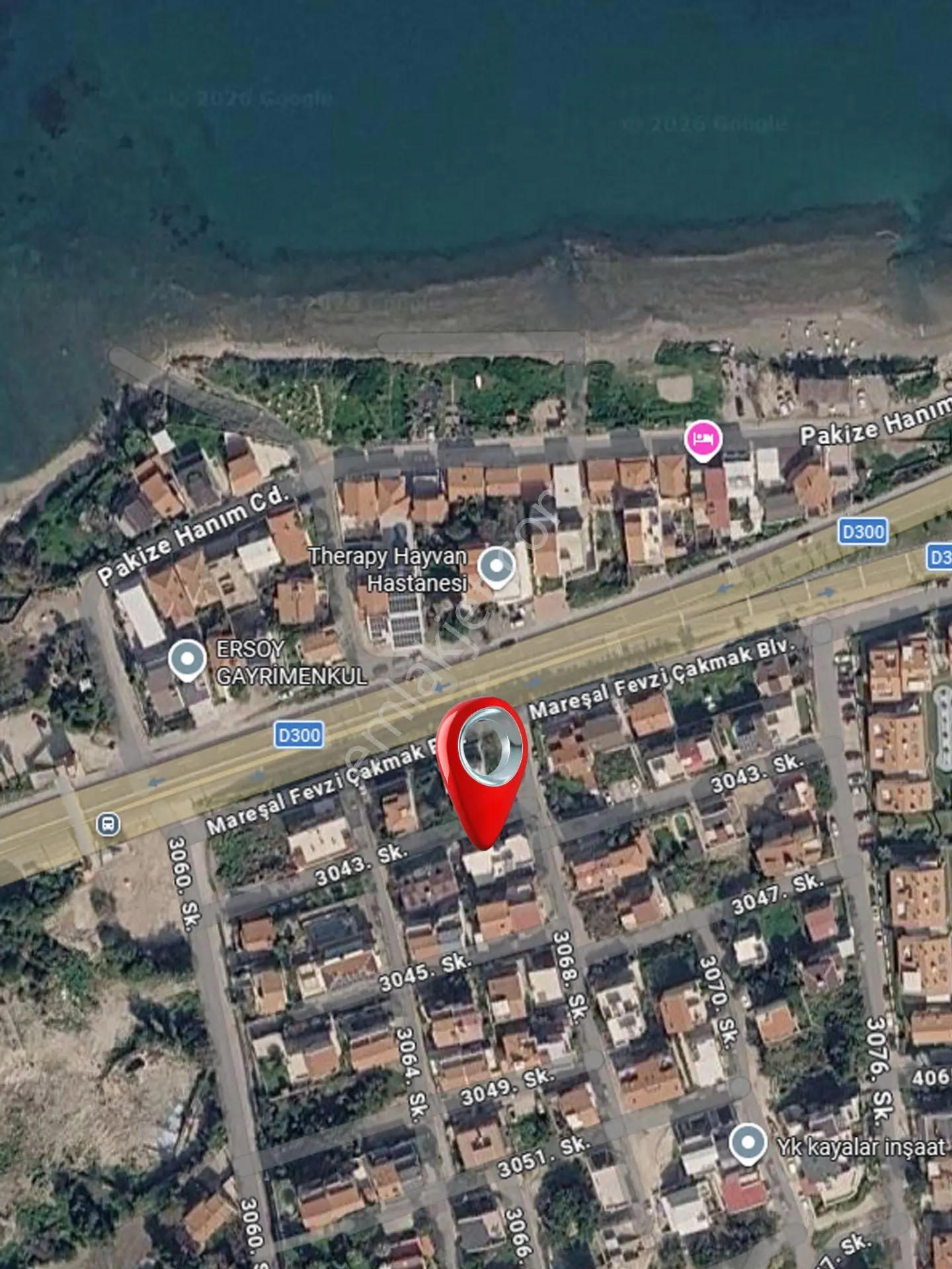 Deniz Manzaralı, Bahçeli Ve Doğalgazlı 2+1 Kiralık Daire - Görsel 16