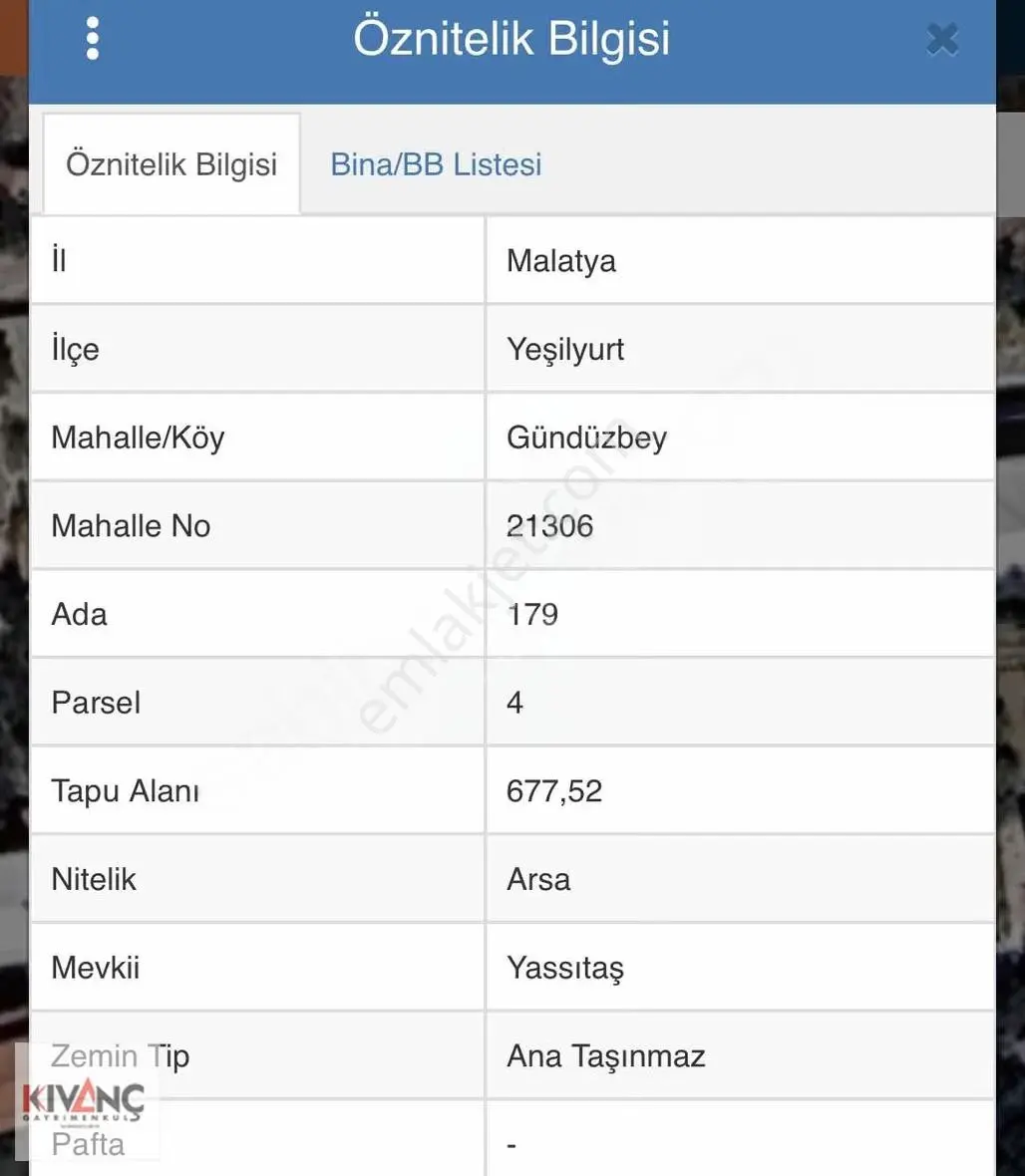 Kıvanç Gayrimenkul'den Gündüzbeyde Satılık Arsa
