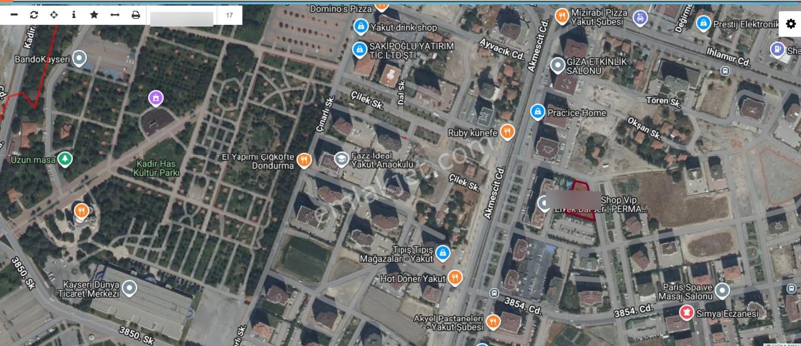 Yakut Mahallesi Konut Arsasında Hisse ( Köşe Parsel ) - Görsel 4