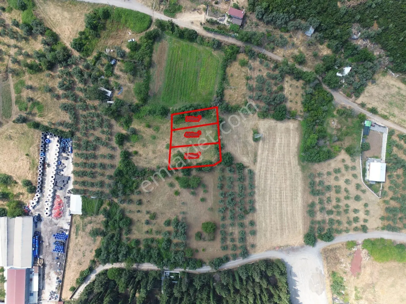Limax'tan Gedelekte Müstakil Parsel Hobi Bahçesi