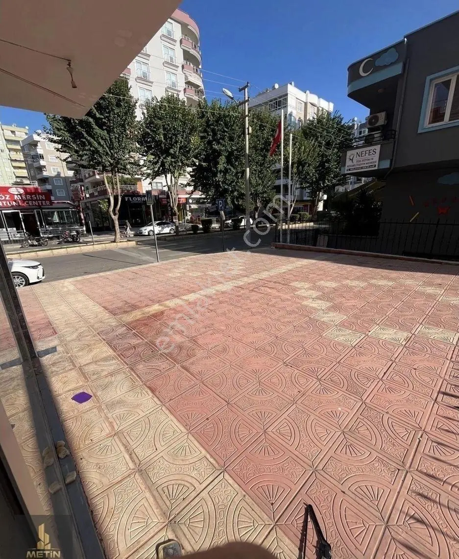 Metin Gayrimenkul’den Mezitli Menderes Mah Cadde Üstünde 120 M2 Satılık Dükkan