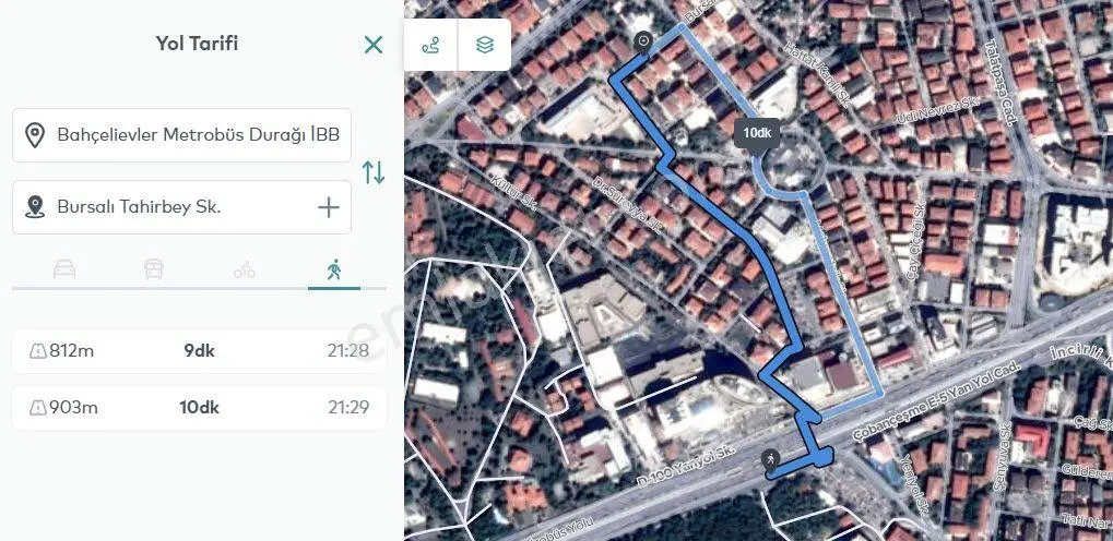 Bahçelievlerde 0 Binada 110 M2 3+1 Ebeveyn Banyolu Daire - Görsel 5