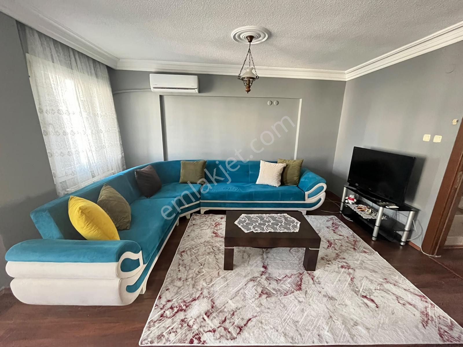 Finalden Barajyolu Bulvar Üzerinde 3+1 Full Eşyalı Kiralık