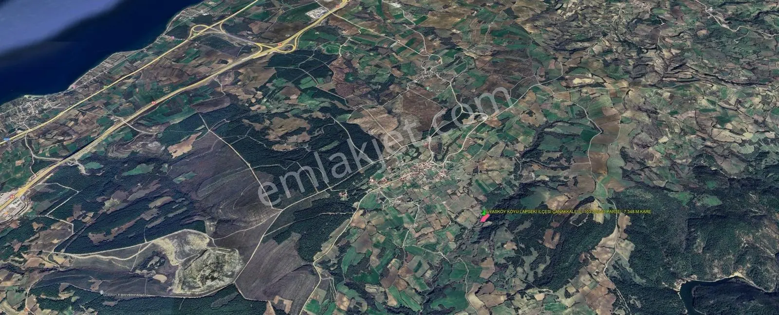 Çanakkale Lapseki İlyasköy De 16,169 M Kare Tarla - Görsel 3