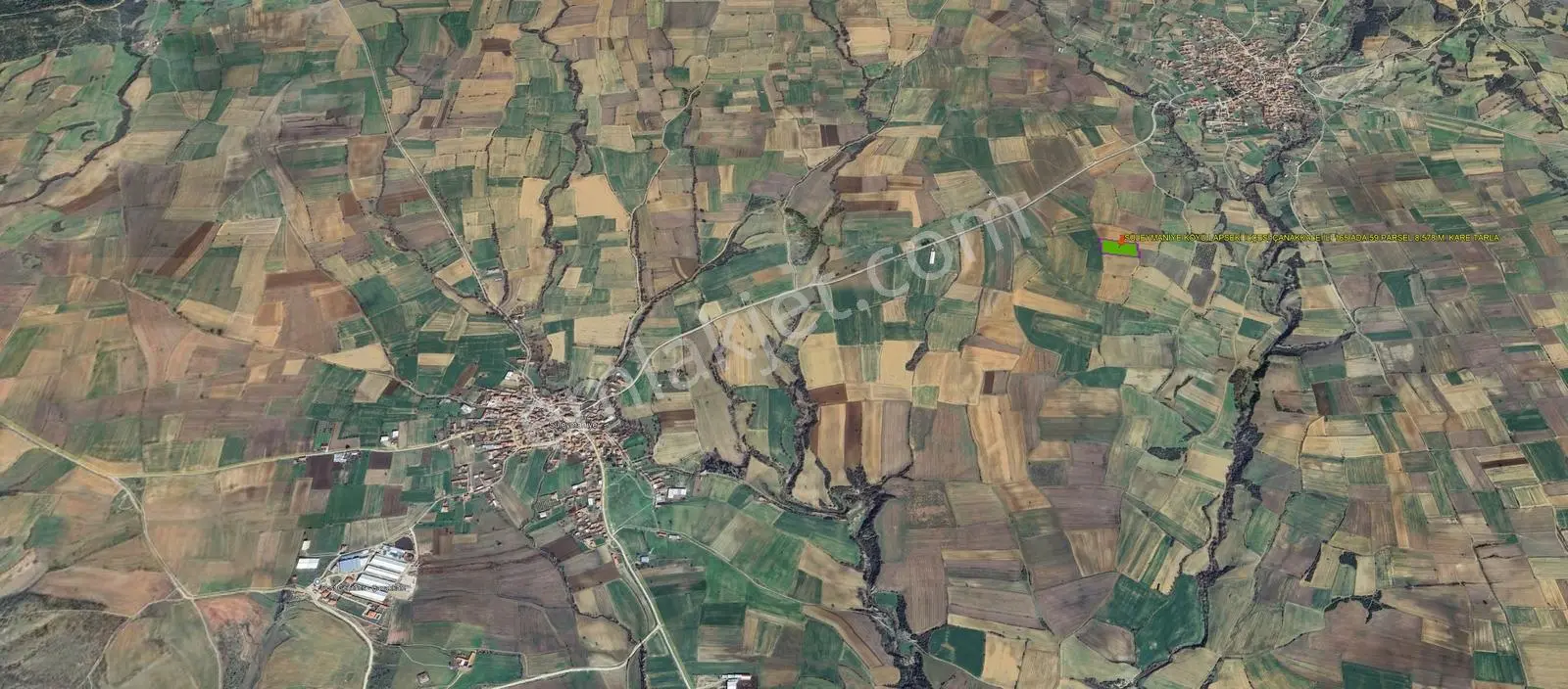 Çanakkale Gelibolu Süleymaniye De 8.578 M Kare Tarla - Görsel 2