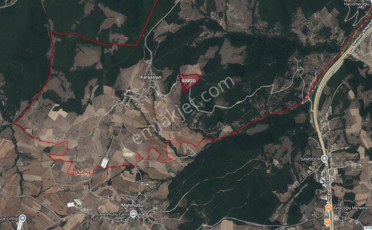 Samsun Kavak Karaaslan'da Satılık 33 Dönüm Tarla (tek Tapu) - Görsel 2