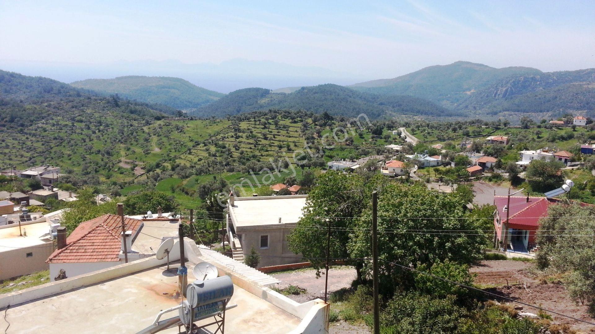 Milas Çökertme Bozalanda Deniz Manzaralı Satılık Müstakil Taş Ev Ve Arsası - Görsel 3