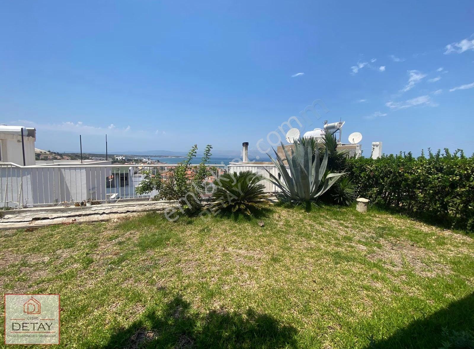 Çeşme Çiftlik'te Deniz Manzaralı 2+1 Satılık Villa - Görsel 5
