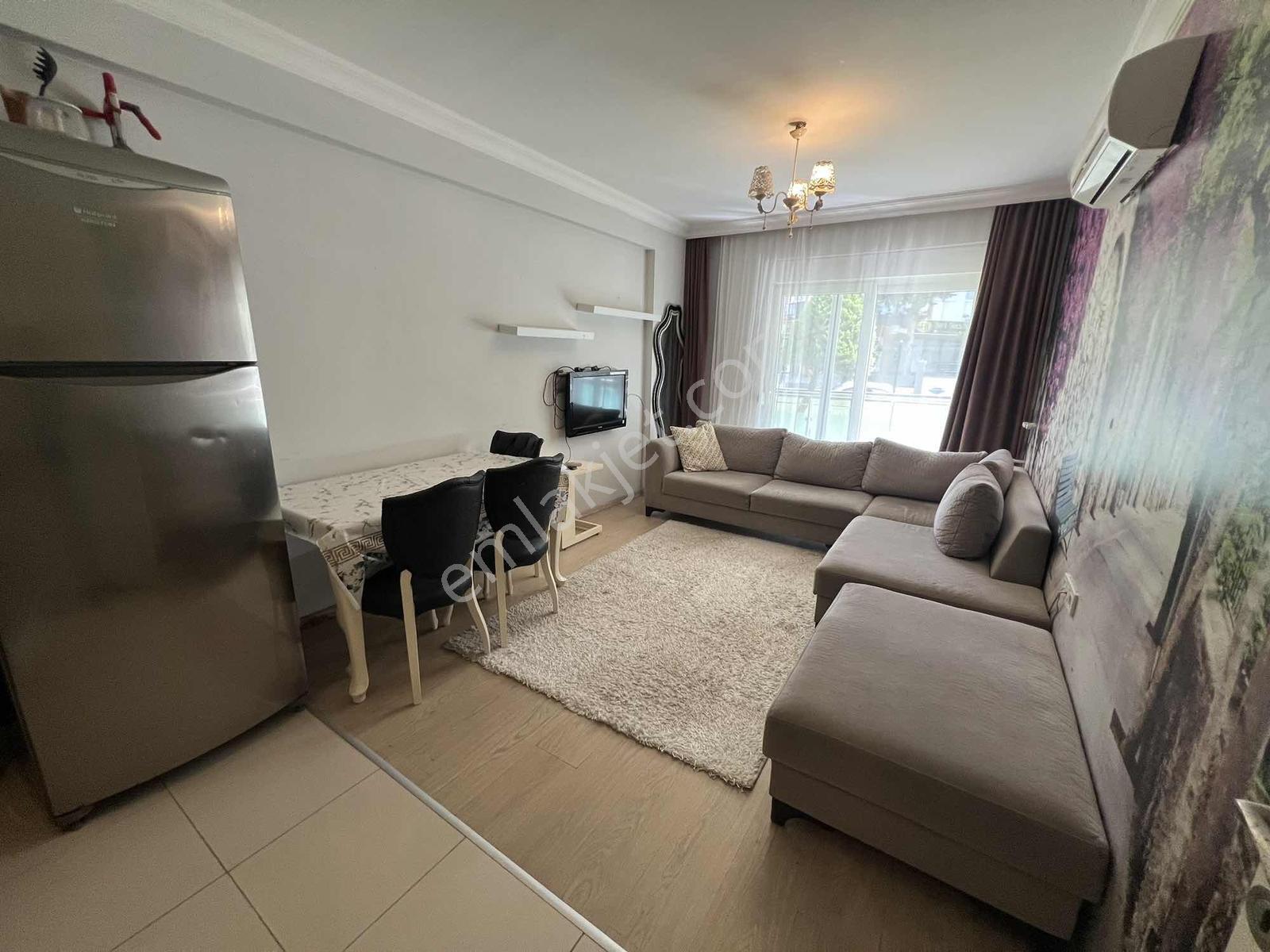 Hurma'da Site İçinde Kiralık 1+1 Mobilyalı Daire - Görsel 19