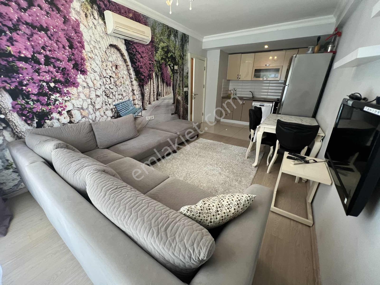Hurma'da Site İçinde Kiralık 1+1 Mobilyalı Daire - Görsel 13