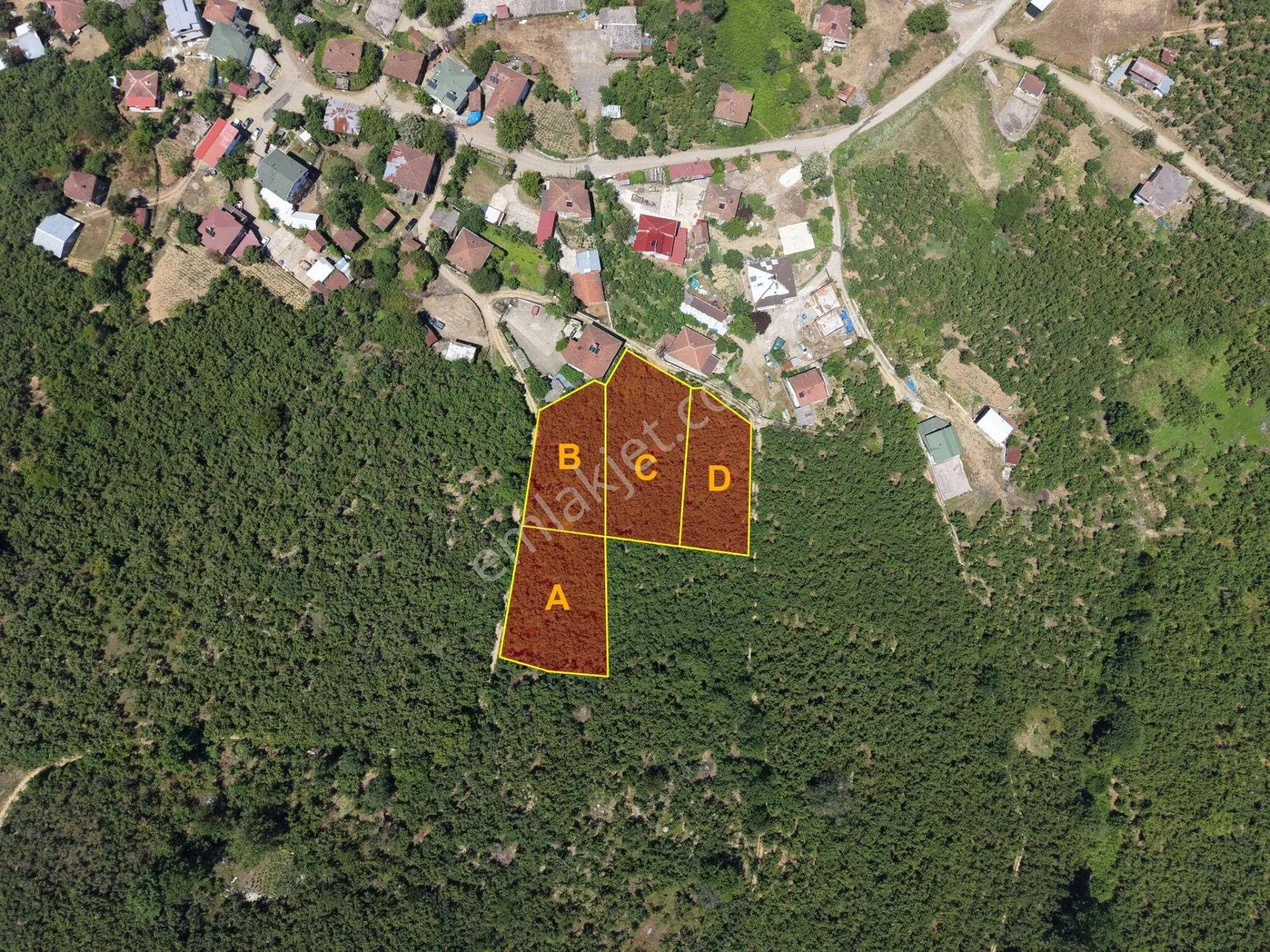 Arabacı Köyü'nde 1005, 1020, 1094, 1243 M2 Satılık İmarlı Arsalar - Görsel 5