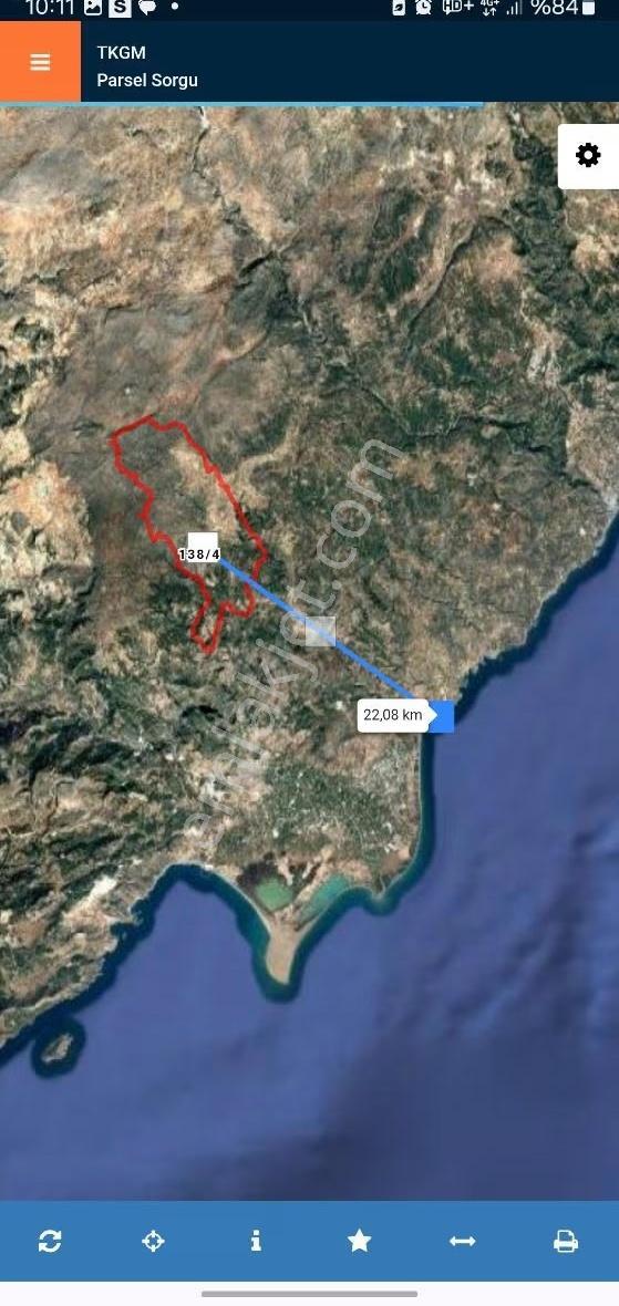 Silifke Çaltıbozkır'da 337 Metre Satılık Konut İmarlı Arsa. - Görsel 6