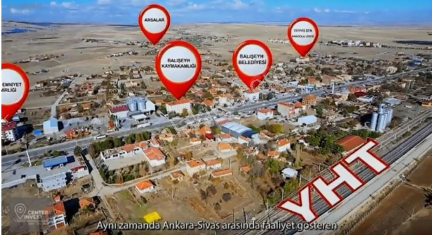 Kırıkkale Balışeyh'te İmarlı Fırsat Arsa Dört Yola Cephe ! - Görsel 12