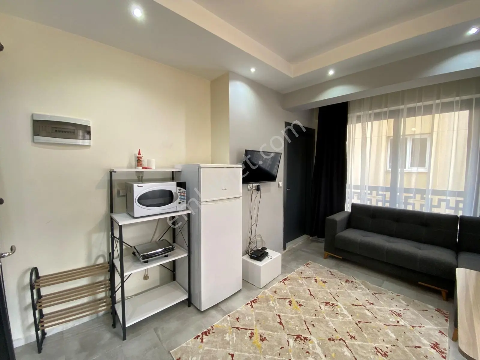 Lobby Fortis'ten Mehmetçik'te Klimalı 1+1 Kiralık Apart - Görsel 13