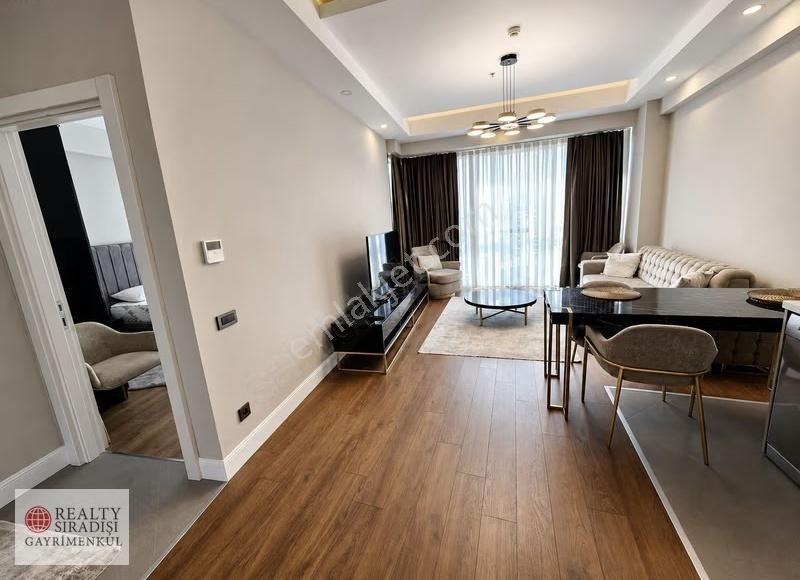 Kundu Kemerağzı Sirius Town Rezidans'da Eşyalı Kiralık 1+1 Daire - Görsel 4